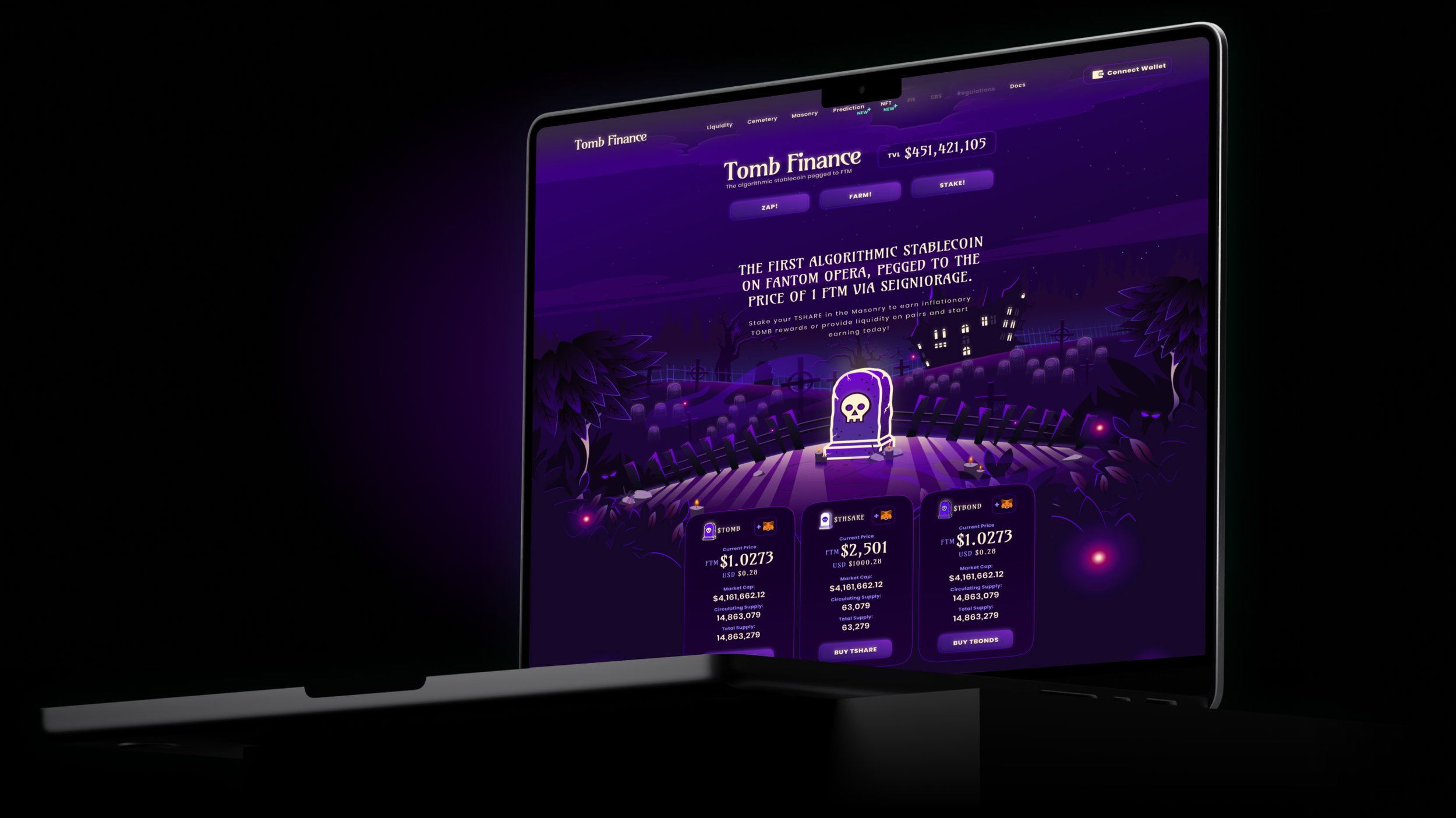 Tomb Finance showcase image 1